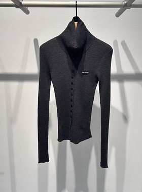 艾诺丝国内代购2025秋冬季新款修身绵羊毛针织衫女打底衫AR804111