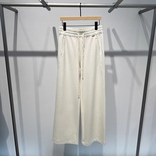 女AR314109 百搭通勤卫裤 2025秋冬新款 松紧腰系带休闲直筒裤