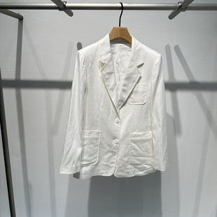 艾诺丝国内代购2026春季新款时尚百搭休闲宽松西装外套女BR131114