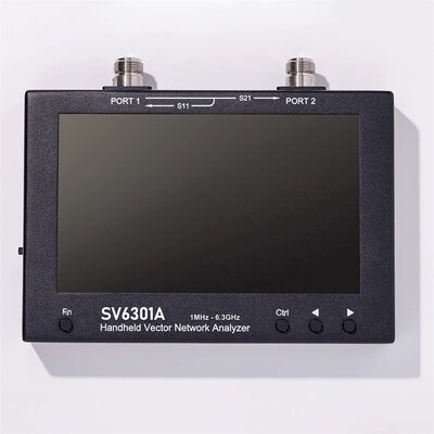 SV6301A 矢量网络分析仪 1MHz-6.3GHz 7寸大屏 天分 网分 NanoVNA