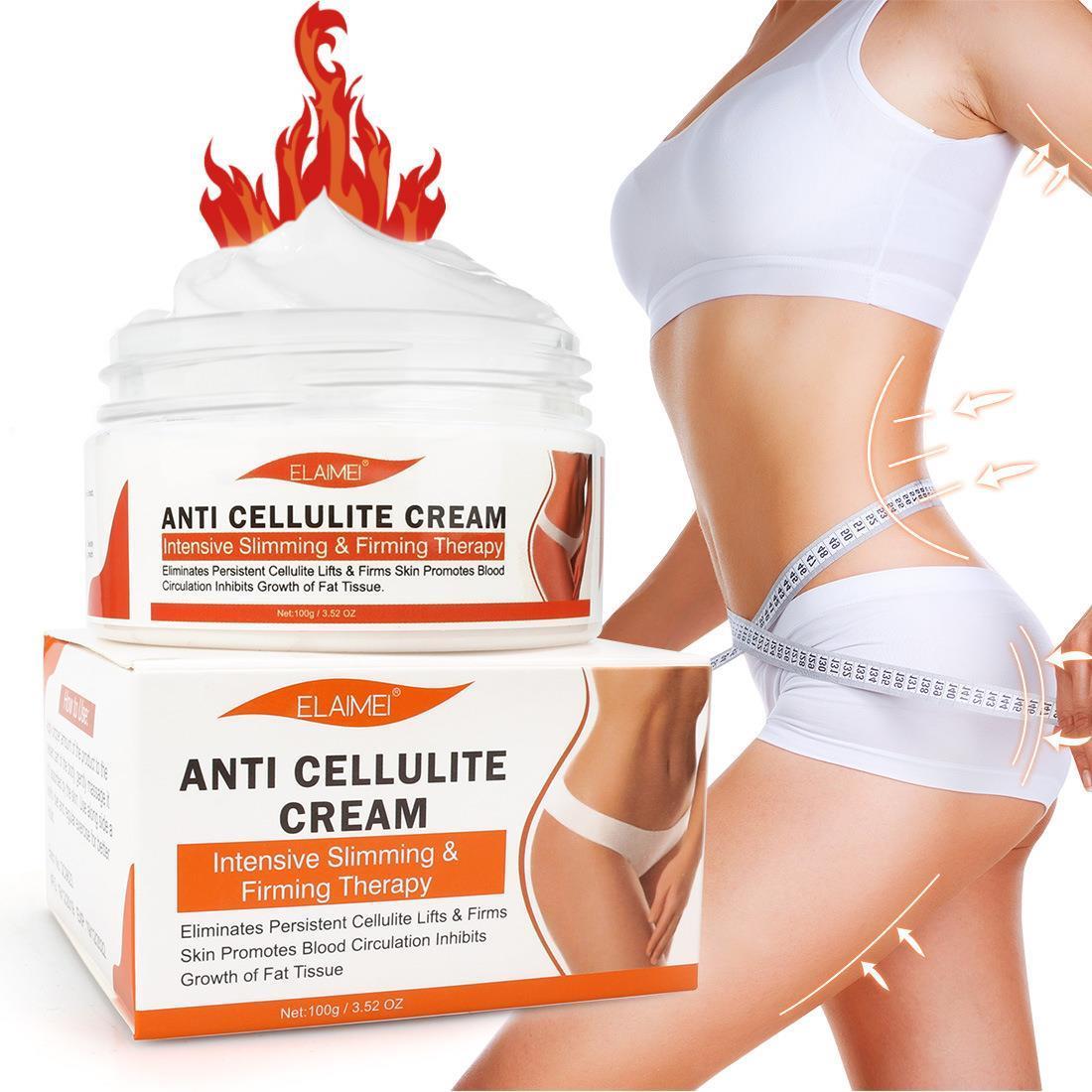 ELAIEMEI祛橘皮脂肪霜清爽紧致按摩霜腰腹臀ANTI CELLULITE CREAM