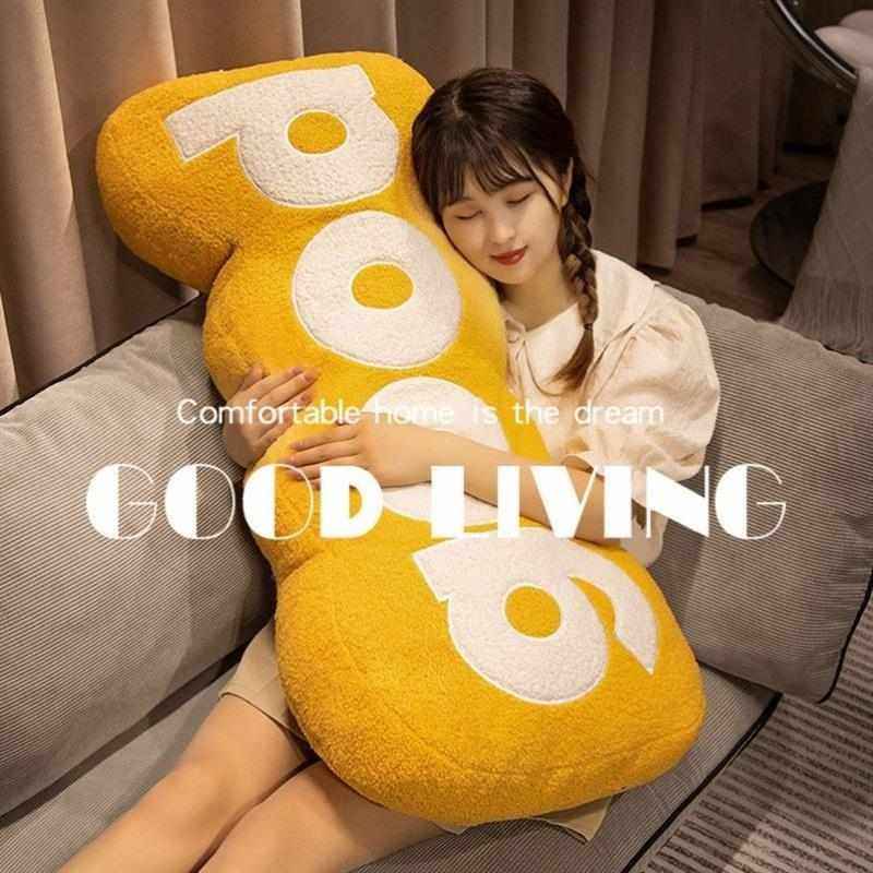 INS创意长条抱枕沙发靠垫女生睡觉专用宿舍看书护腰床头大号靠枕,居家布艺,床头靠垫,淘宝优惠券,粉丝福利购,淘宝优惠卷