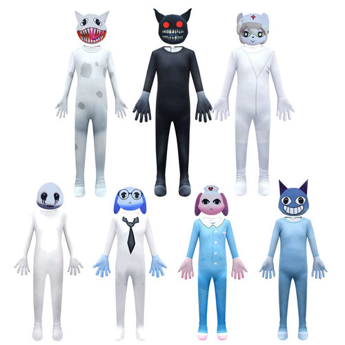 动物医院roblox罗布乐思cosplay AnimalHospital儿童万圣节表演服