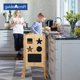 guidecraft儿童看护帮手学习塔洗漱台踏脚凳宝宝踩脚凳站凳垫脚凳