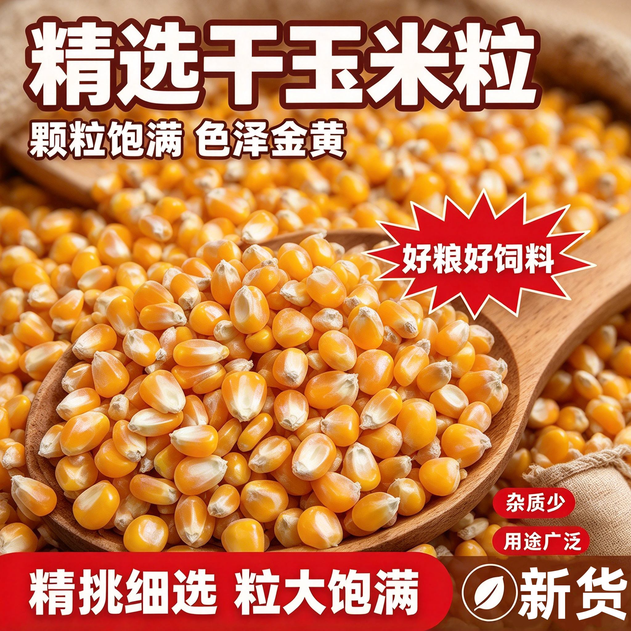 养鸡仓鼠打窝钓鱼河南玉米粒批发