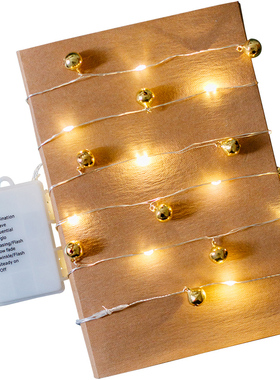 速发 浪漫氛绕灯串闪亮星星灯饰圣诞节日派彩气缠对灯装饰品