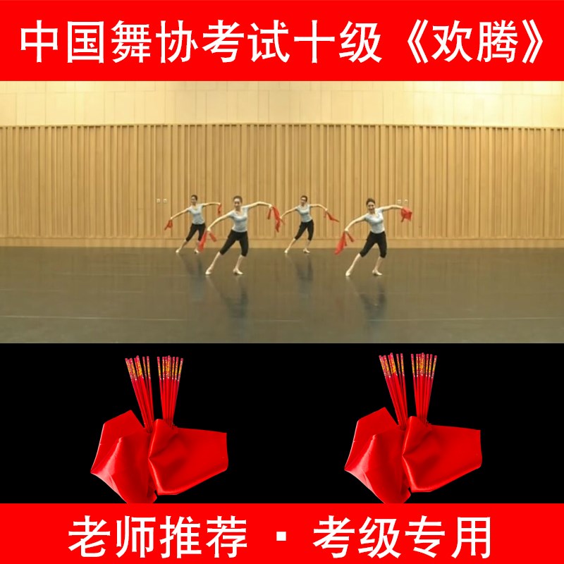 速发中国舞腾考舞十级欢协儿童专用跳级筷子蒙古蹈红舞专业道具幼