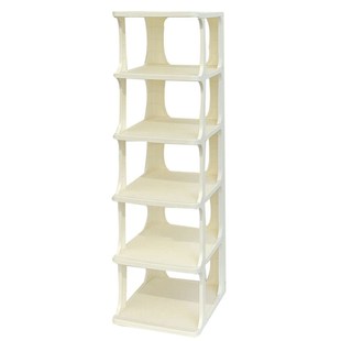 速发楼梯鞋架家用门口台阶架层简易阶梯式鞋多子小窄屋用鞋柜收纳