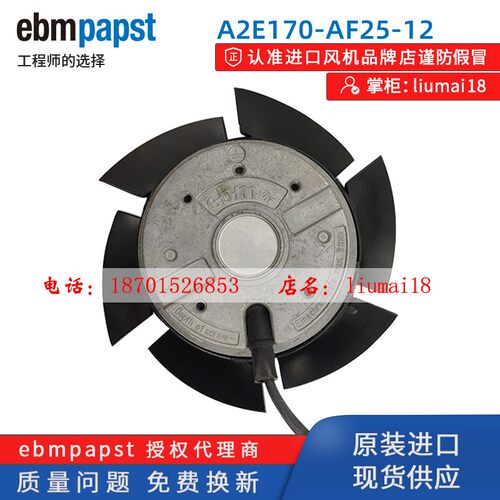 新款A2E170-AF25papst