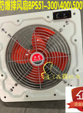 新款中国防爆排风扇工业风机BPS51-300/400/500/600厨房油库包邮