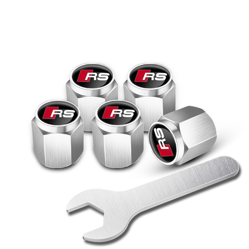 适用奥迪轮胎气门嘴帽S3 S4 S5 S6 S7 SQ5 TT汽车气门芯帽盖装饰