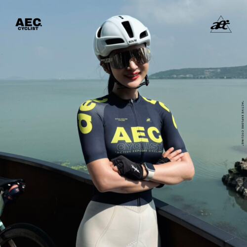 aec骑行服男女款长短袖春夏公路自行车专业透气速干 干舒适显瘦风