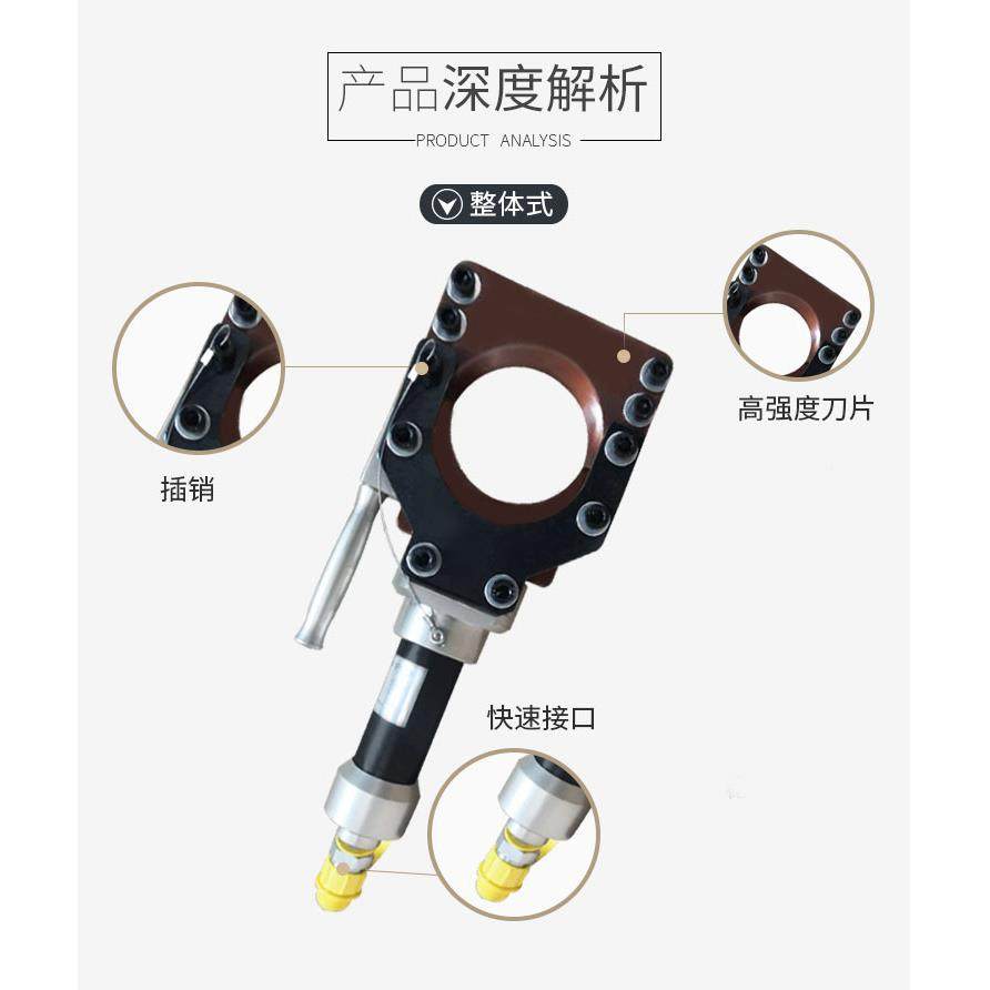 液压电缆剪整体线缆剪快/银速铠装线缆钳5线5钳CPC-0/断7/85/95/1