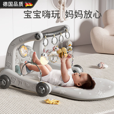 德国进口婴儿玩具健身架脚踏钢琴