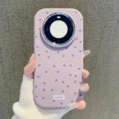 保护套女 简约e防摔mt80pro 软硅胶 适用华为mate80pro手机壳m70彩绘mate60温柔p80p紫色碎花mate50pro时尚