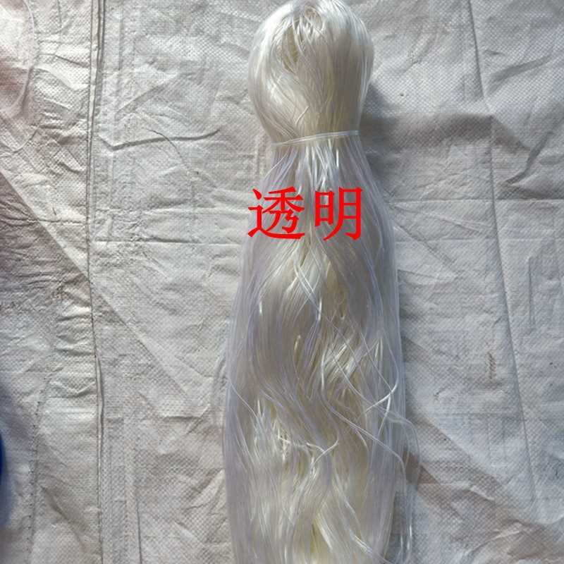 按斤称2㎜塑料空心编织绳 怀旧细软管彩色水晶玻璃丝胶管吸管