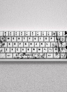 文绍今夕键帽 二次元动漫美女高颜值 适配60 63 64 65 68 75 87