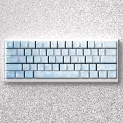 文绍晨曦键帽正刻原厂高度PBT二次元热升华个性适配MAD60 MAD68