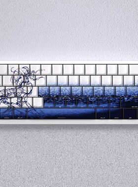 文绍Saber键帽Fate系列圣杯战争侧刻字符透光PBT适配60 65687587