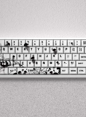 文绍坎特蕾拉键帽正刻侧刻鸣潮美女二次元手游适配60636465687587