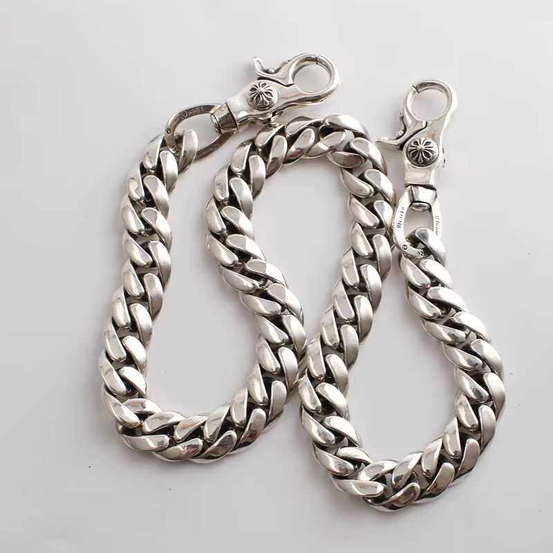 PUNK PERSONALITY LOBSTER BUCKLE TROUSER CHAIN DOMINEERING EUROPEAN AND AMERICAN RETRO TIDE MENS BAG CHAIN PENDANT HIP HOP PUNK