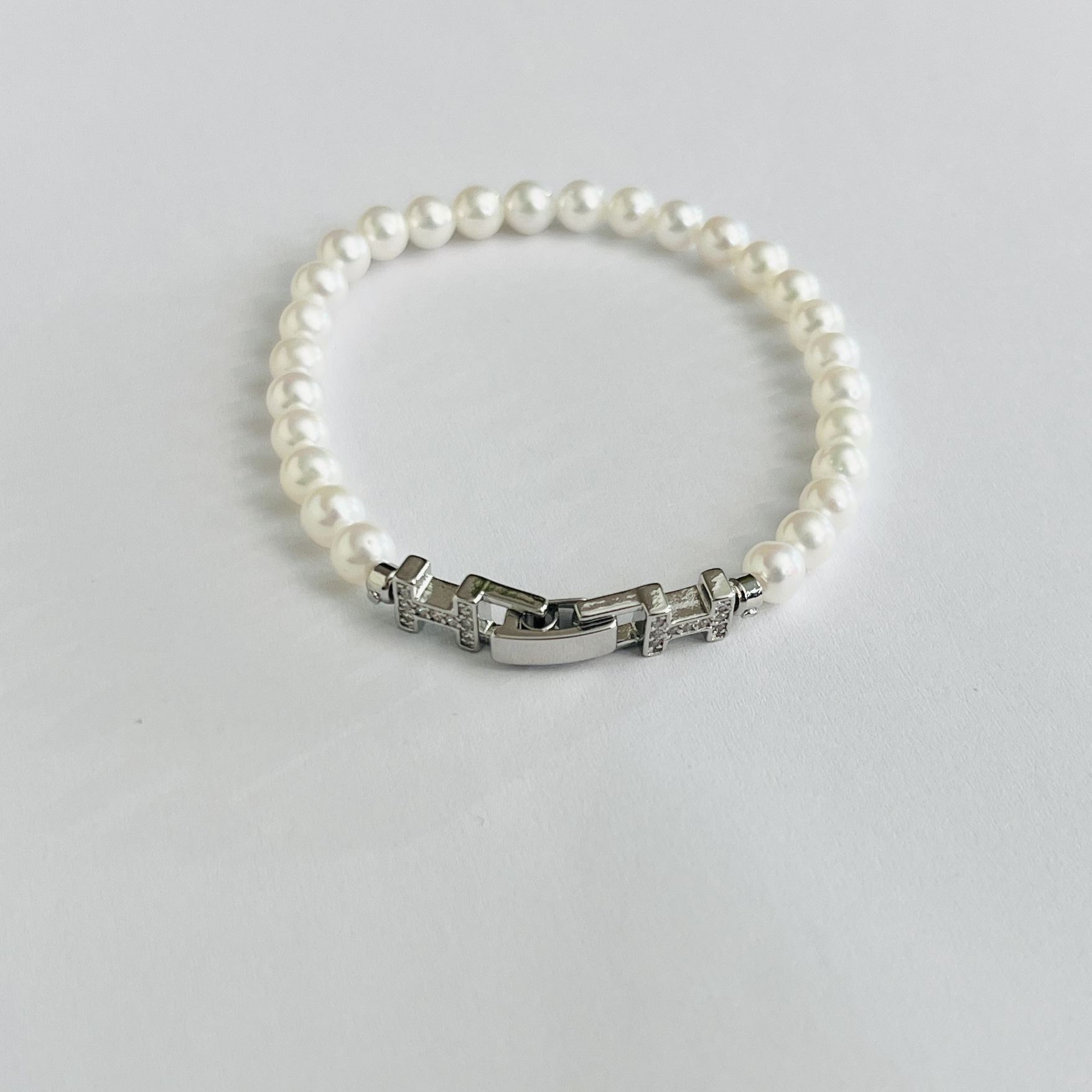 【璇姐专享】工字扣5m珍珠手链