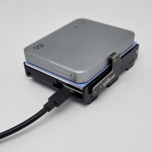 Typec铝合金散热器底座快充数据