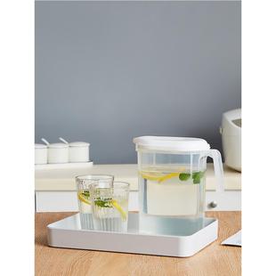 冰箱冷水壶凉水壶瓶大容量泡茶茶壶家用北欧耐高温晾白开水杯扎壶
