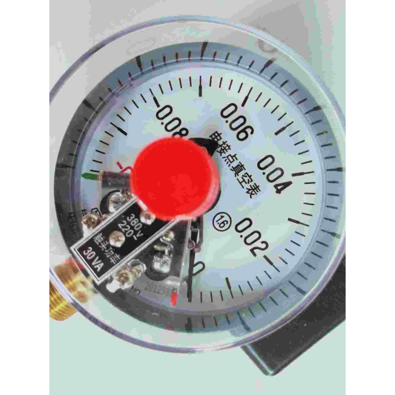yxc100 杭州东亚磁助电接点真空表负压表电接点压力表-0.1-0mpa