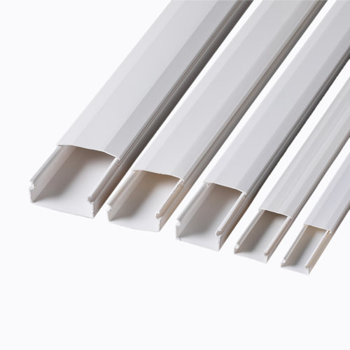 特厚型 200*100 pvc线槽 大线槽 塑料桥架 全新料 白线槽 阻燃