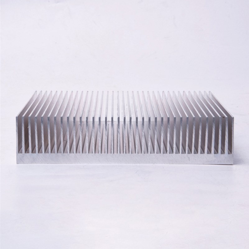 散热片铝型材电子散热器电路板大功率高密齿宽300高50鳍片铝合金