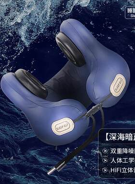 头枕颈椎按摩器音乐石墨烯热敷颈椎按摩仪家用电动按摩仪168