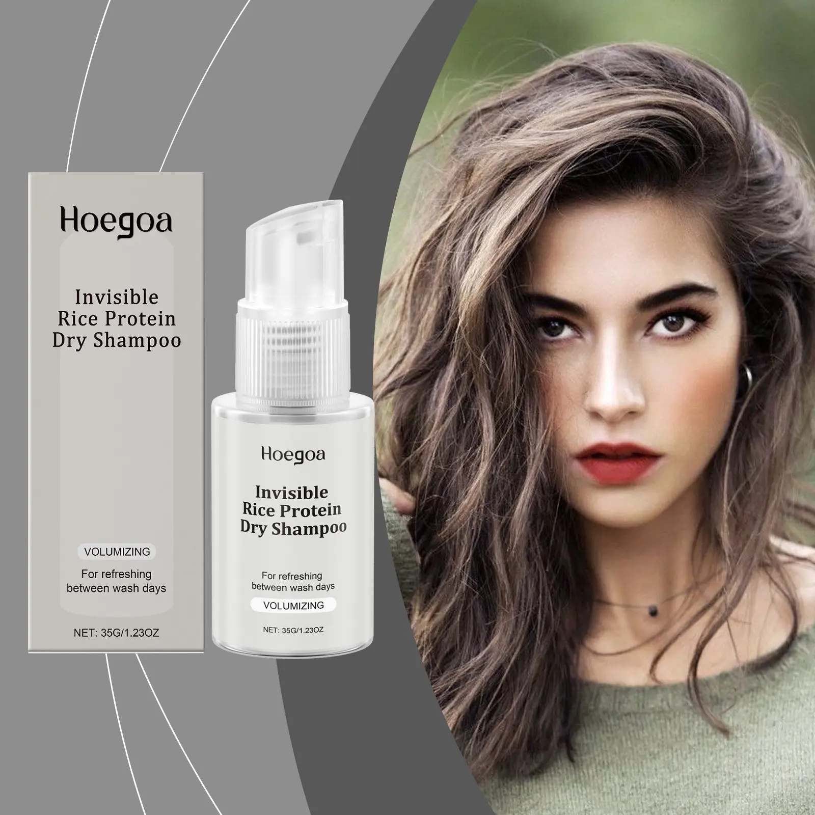Leave-In Dry Spray Refreshing Degreasing Volumising Lightwei