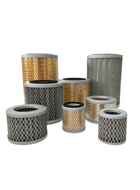 真空泵粉尘过滤器F004空滤F003/F006进气滤芯0532CN0002/3/4