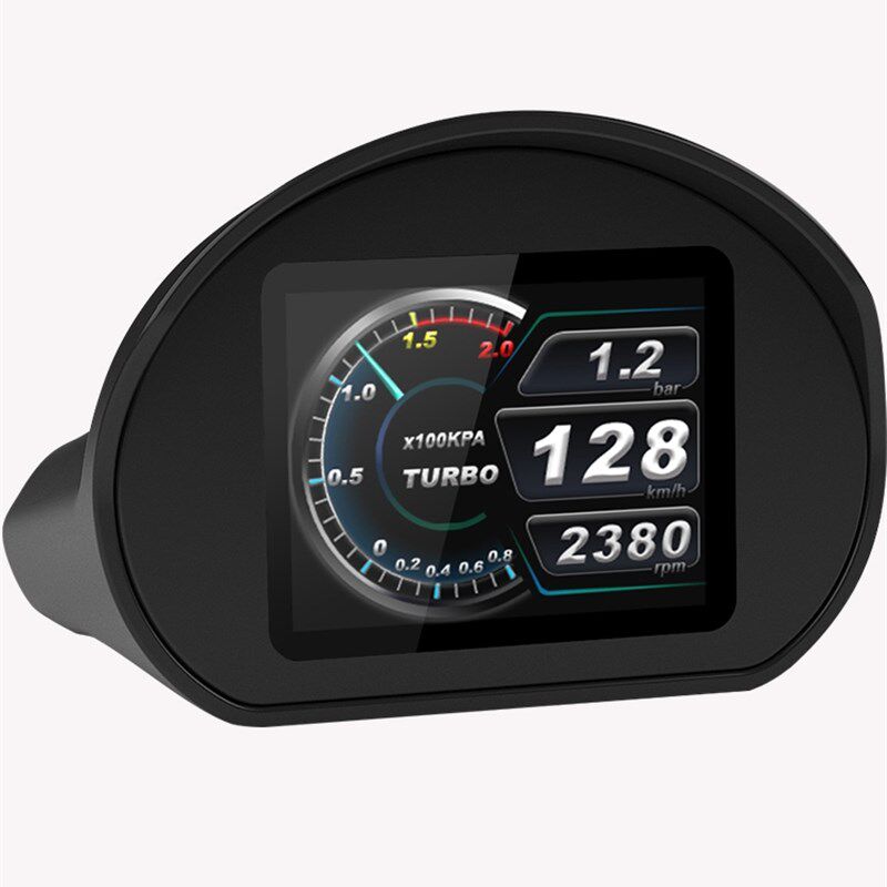车载OBD多功能液晶仪表HUD抬头显示器车速水温通用内置胎压监测