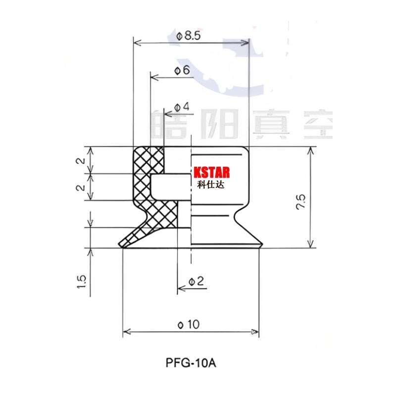 妙德 气立可吸盘PA/PF PFG1.5 2 3.5  6 8 10 15 20 25 30 40 50
