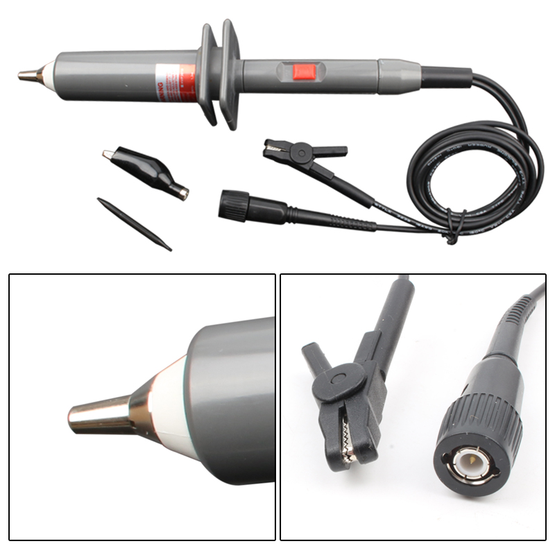 HVP3007高压探头7KV示波器探头1000X衰减 带N宽10MHZ探头DC7KV