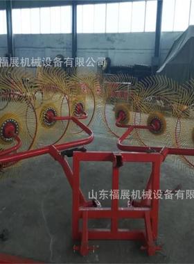悬挂式盘搂草机 草秸搂秆指盘式搂草机 牧农4用FZ-98221牧草收割