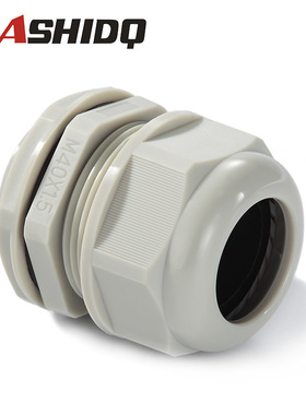 尼龙电缆防水接头公制M塑料连接器尼龙全新料M12/M16/M20-M40包邮