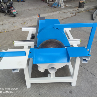 木工断料锯板木工机械圆棒精密推台锯木托盘木方木板齐头断料锯床