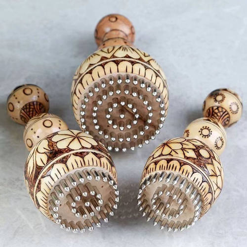 正宗维吾尔族打馕梨木馕针馕饼戳