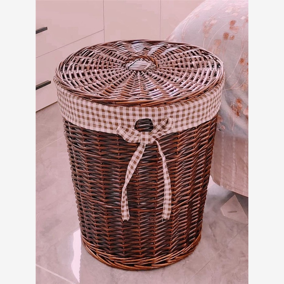 新疆包邮脏衣篮藤编收纳