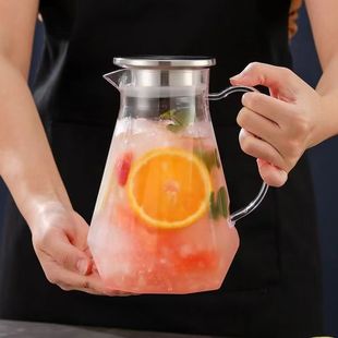 源头凉水壶开水壶果汁壶饮水壶饮料壶亚克力冷水壶家用茶水壶