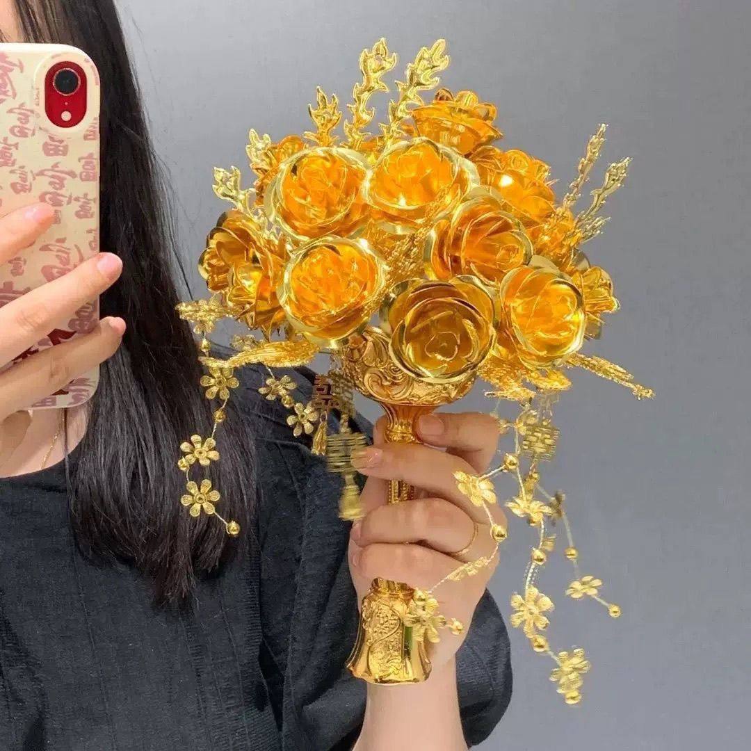 手捧花新娘结婚diy婚礼礼物高级中式新婚手工仿真材料包闺蜜出嫁,鲜花速递/花卉仿真/绿植园艺,新娘手捧花,淘宝优惠券,粉丝福利购,淘宝优惠卷