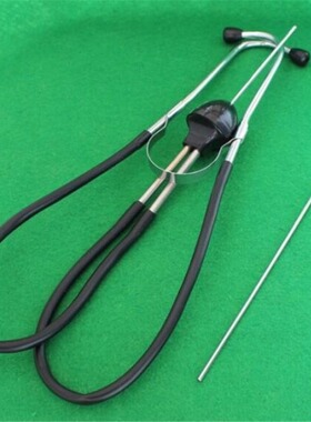 Black and silver stainless steel cylinder stethoscope other