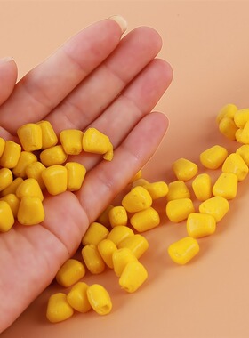 100 pieces of biomimetic corn kernels fishing soft bait fake