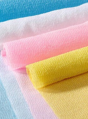No scrubbing bath towel Long scrubbing back foam Powerful so