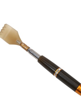 Stainless steel telescopic itching and tickling device for e