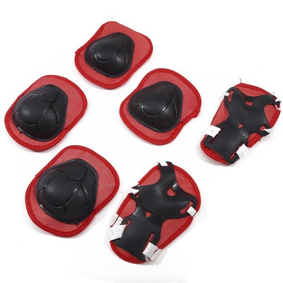 儿童护具六件套滑冰滑板护膝护肘