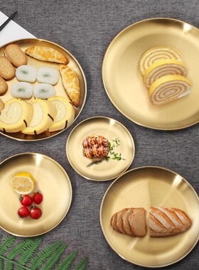 304 stainless steel plate Korean style barbecue plate househ